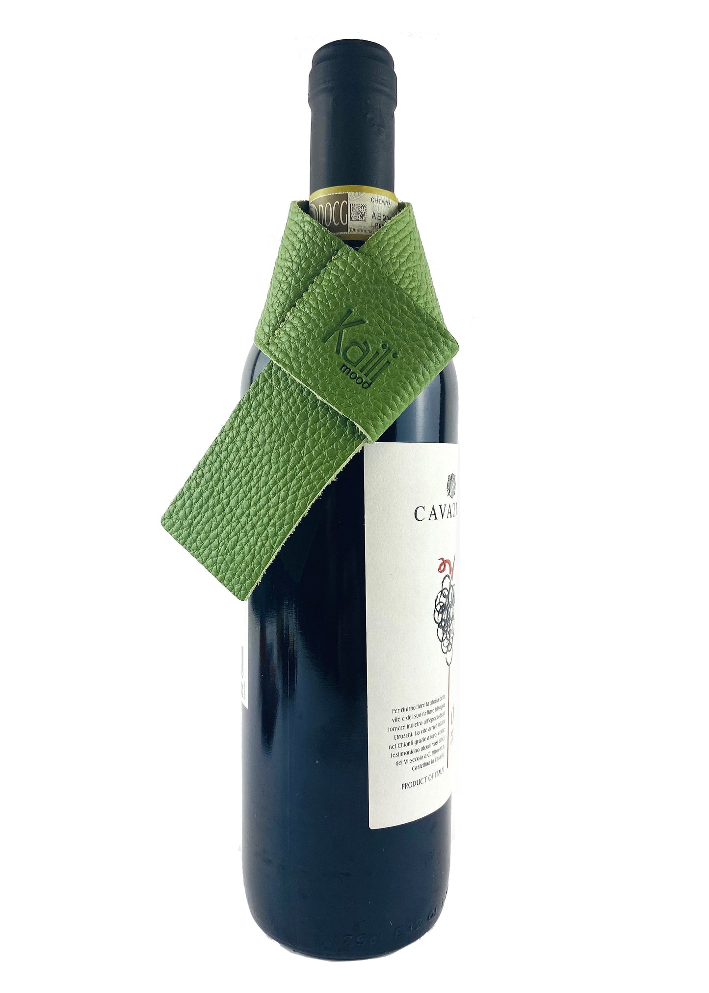 K0010EB | Tavă de scurgere pentru sticle Fabricat în Italia din piele naturală, granulație de dolar - culoare verde. Dimensiuni: 27 x 4 x 0,5 cm. Ambalare: Cutie cadou cu fund rigid/capac