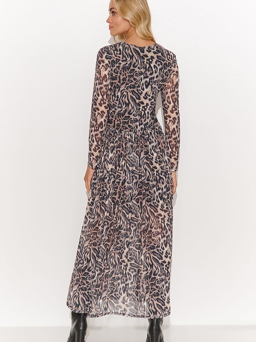 Modelul de rochie de zi 184807 Makadamia