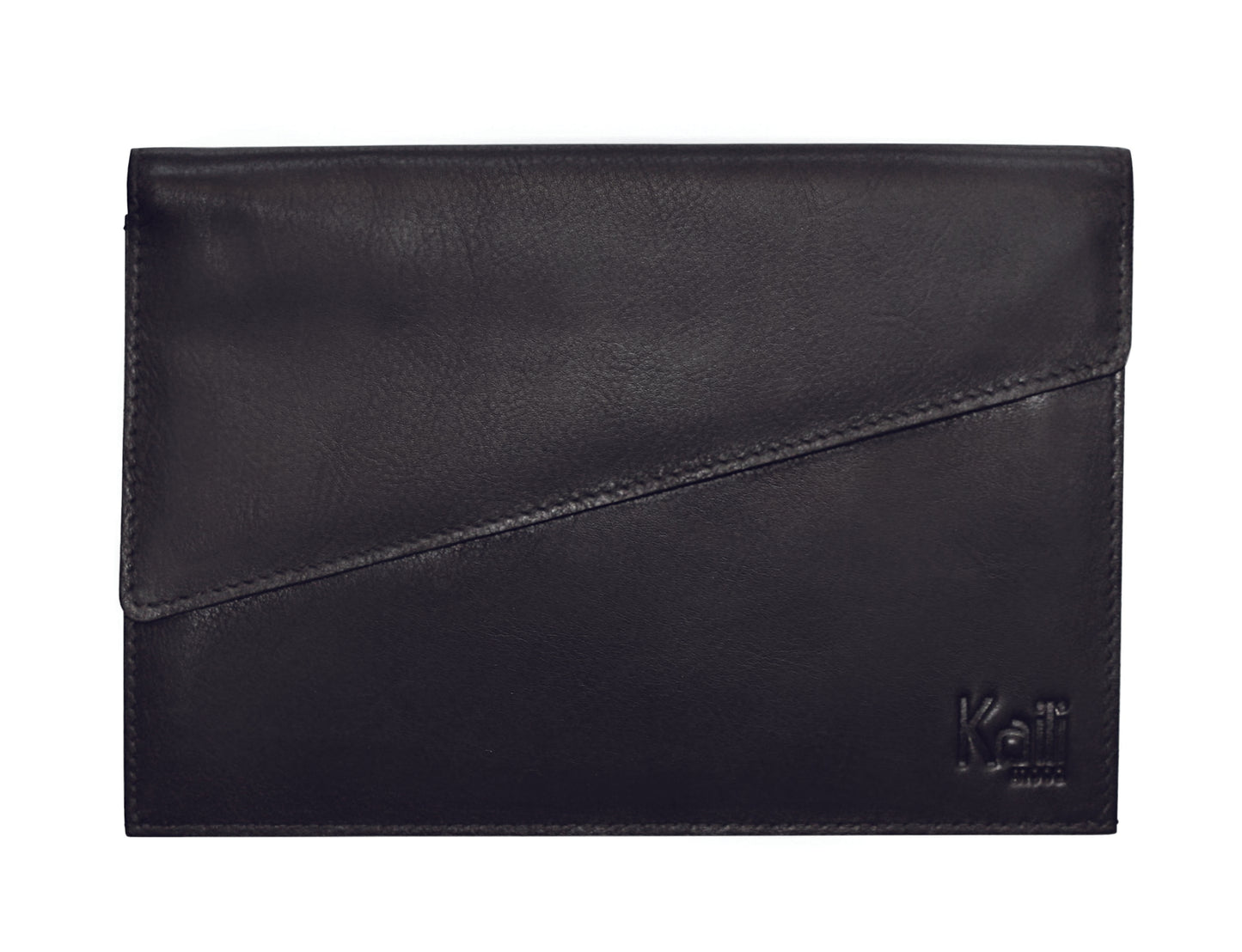 K0018AB | Suport pentru documente auto și motocicletă din piele naturală cu granulație ușoară. Culoare neagră. Închidere cu nasturi cu capse. Dimensiuni: 19 x 13 x 1 cm. Ambalare: Geantă TNT