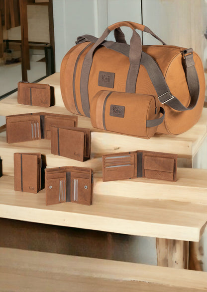 K12260UB | Suport pentru carduri de credit și portofel de monede din piele naturală naturală, Naked. Culoarea pielii. Protecție RFID. Dimensiuni: 13 x 8 x 1 cm. Ambalare: Cutie cadou fund/capac